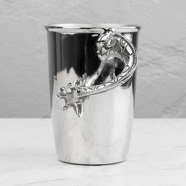 Ведро для льда Жираф Giraffe Ice Bucket Silver