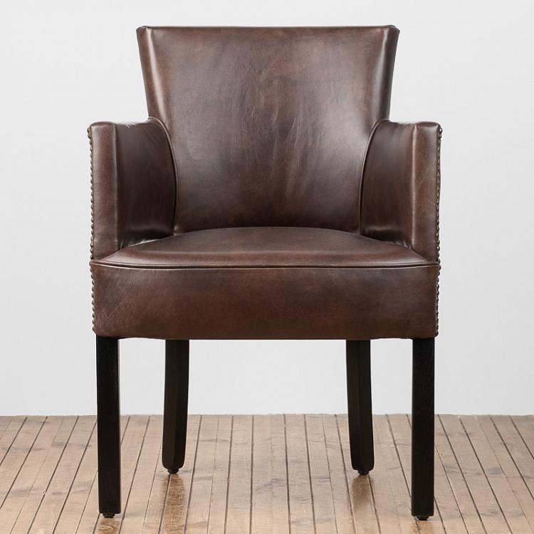 Cтул Ньюарк, чёрные ножки Newark Dining Chair, Black Wood
