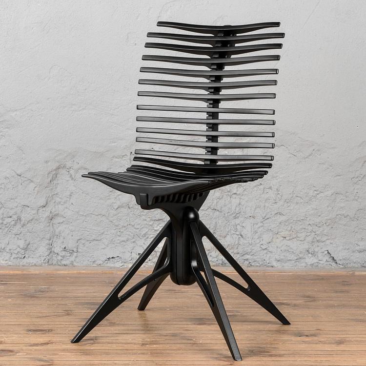 Чёрный стул Скелетон Skeleton Chair Black