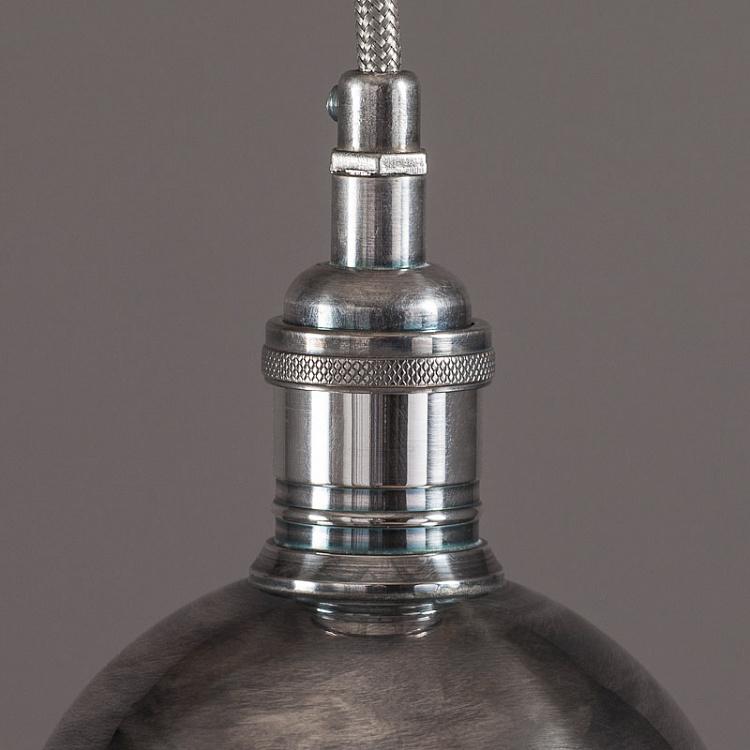 Малый подвесной светильник, никелированная сталь Small Nickel Lamp