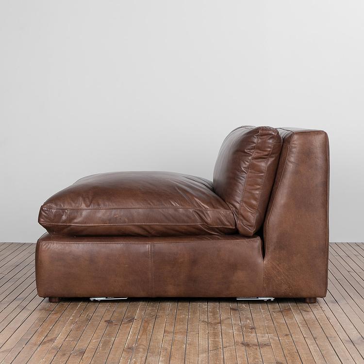 Угловой модульный кожаный диван Зенна 2, S Zenna Group Small 2 Leather