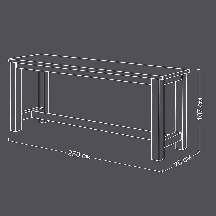 Барный стол Canggu Bar Table - ракурс 15