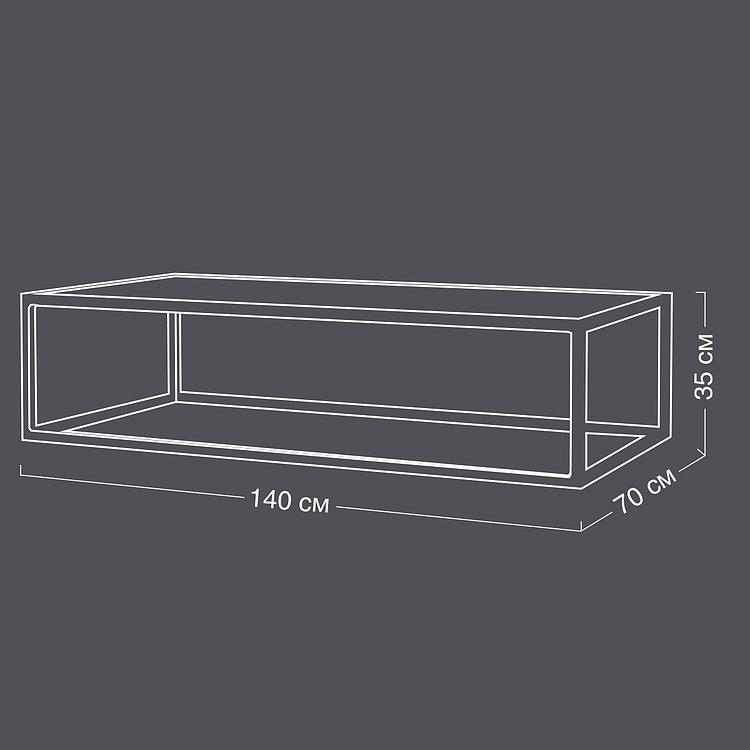 Журнальный стол Diva Coffee Table Large - ракурс 7