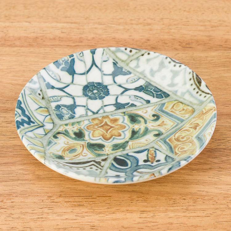 Seaside Maiolica Bread Plate