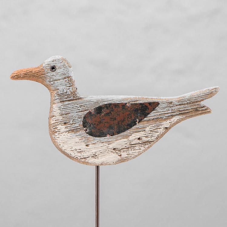 Статуэтка Чайка с металлическими крыльями Seagull With Metal Wings
