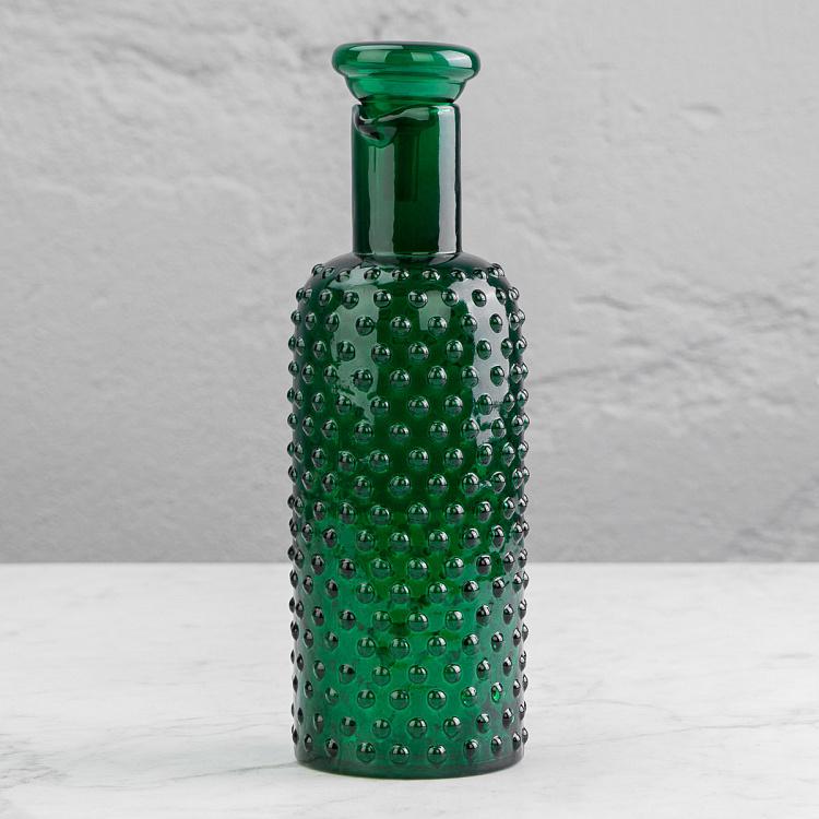 Зелёный в горошек графин Dotted Green Carafe With Stopper