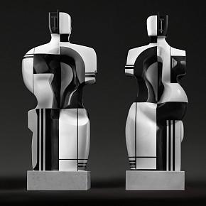 Набор из 2-ух скульптур Set Of 2 Sculptures XYXX
