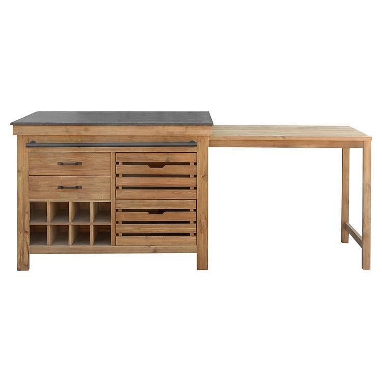 Раздвижной кухонный остров Карелия Karelia Kitchen Island DB