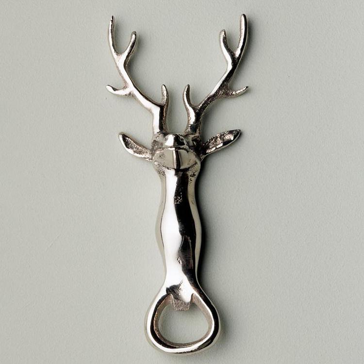 Открывашка Серебристый олень Deer Bottle Opener