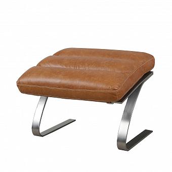 Банкетка Nomentano Footstool A натуральная кожа Columbia Brown