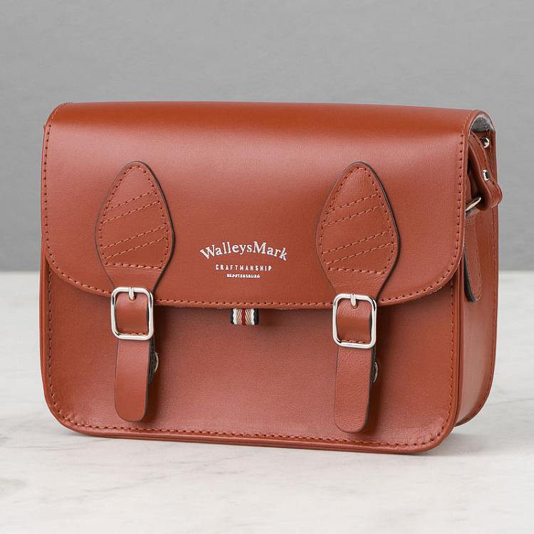 Кожаная женская сумка Сечел Компакт Satchel Compact