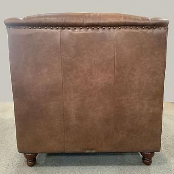 Кресло Churchill Armchair RM натуральная кожа Brown Franco - ракурс 6