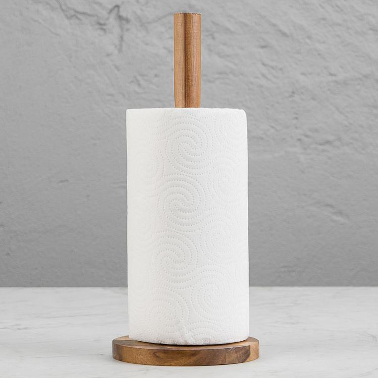Деревянная подставка для бумажных полотенец Органик Organic Paper Towel Holder
