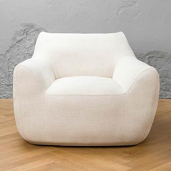 Кресло Summer Snug Chair Mark II полиэстер Faux Linen Natural - ракурс 2