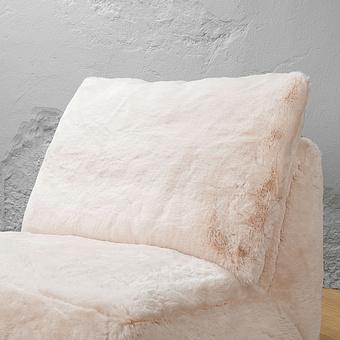 Кресло Lomfy Chair искусственный мех Big Bear Cream - ракурс 6