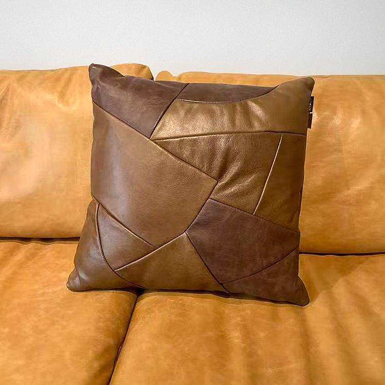 Декоративная подушка Patchwork Cushion Brown