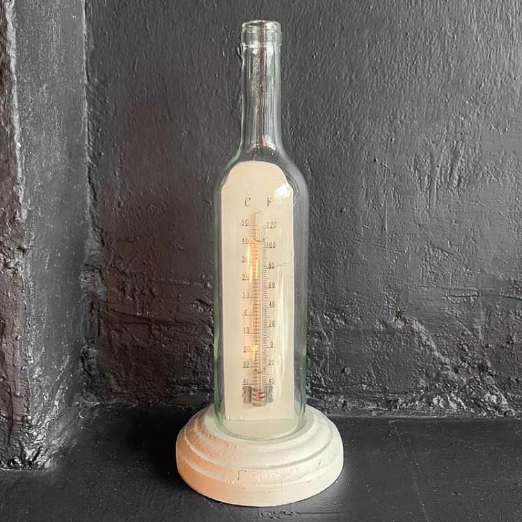 Настольный термометр-бутылка дисконт2 Table Bottle Thermometer discount2