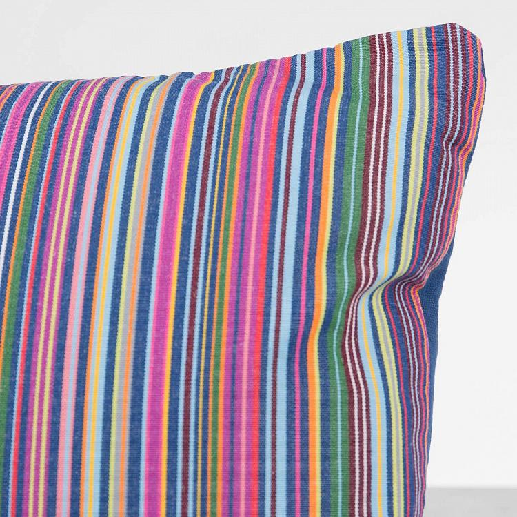 Прямоугольная подушка в традиционную оксфордскую полоску, S Cushion Stripe Rectangle Small