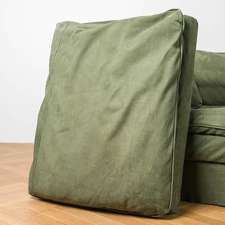 Трёхместный кожаный диван Луизиана Louisiana 3 Seater Leather RM