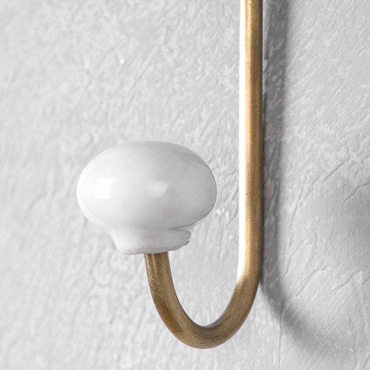 Крючок Латунный чайник Brass Teapot Hook With Ceramic Ball