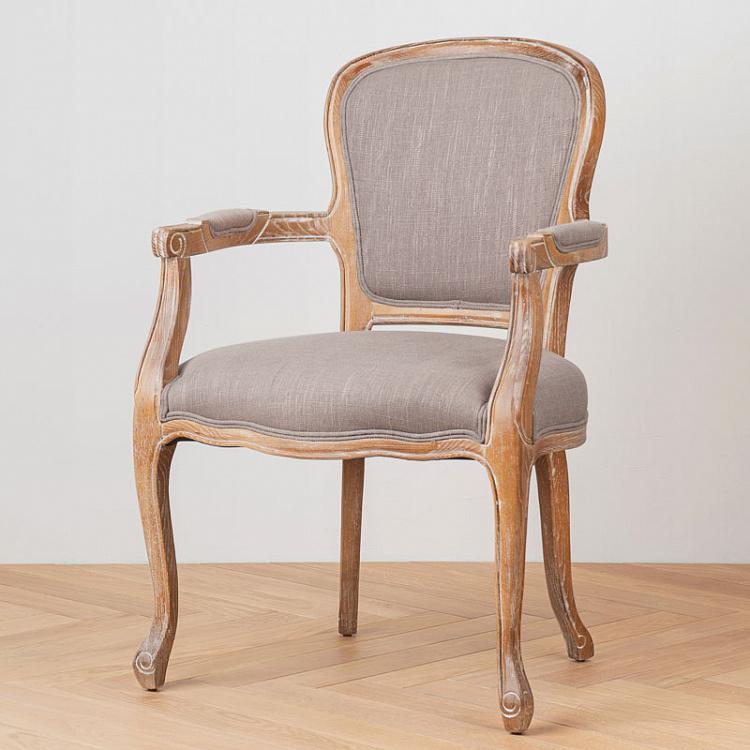 Jean-Paul Dining Armchair, CC Linen Stone