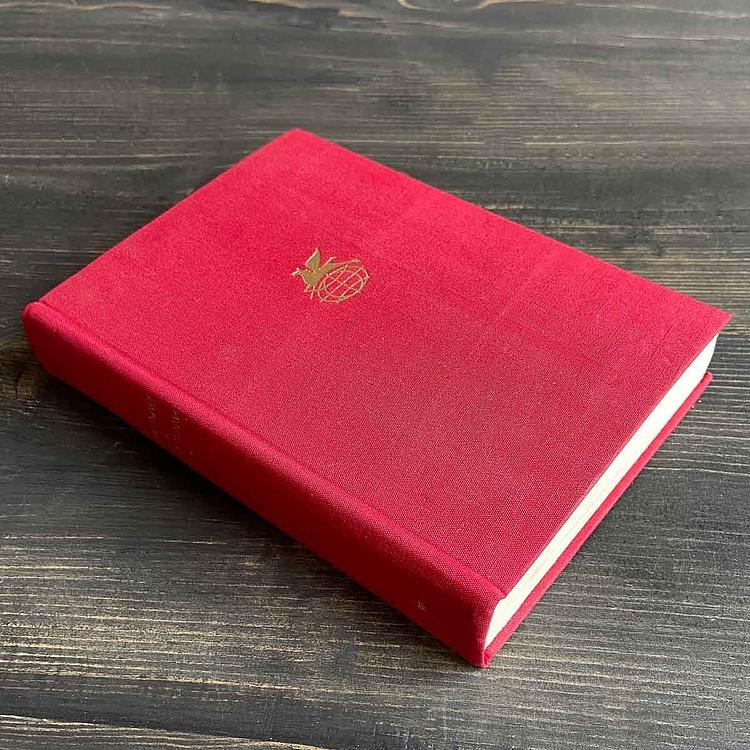 Винтажная книга Библиотека всемирной литературы, том 60-2. Т. Смоллет. О. Голдсмит Vintage Book World Literature Library 60-2