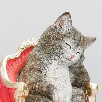 Статуэтка Cat On Armchair - ракурс 6