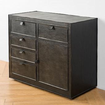 Комод Tibet Sideboard RM натуральная кожа Old Kaprys