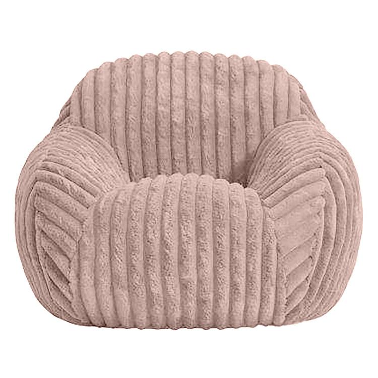 Кресло Baby Snug Chair искусственный мех Big Bear Pink - ракурс 2