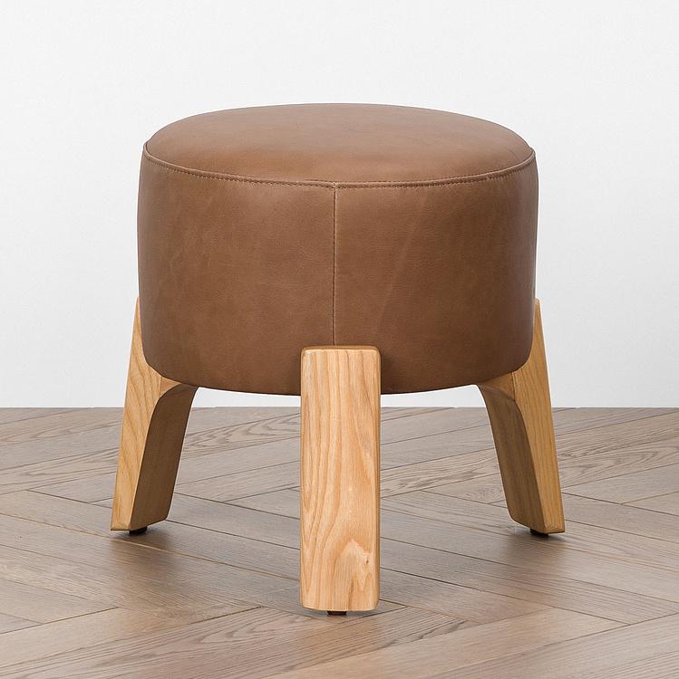 Табурет Rhythm Stool A натуральная кожа Moka Dark Brown