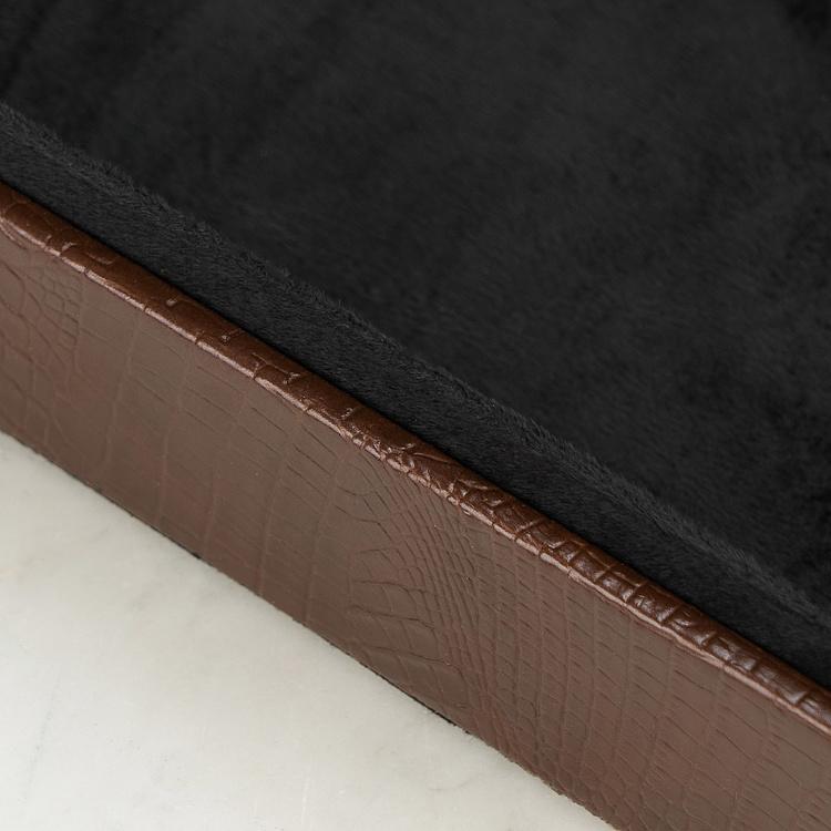 Кожаная шкатулка Бонд, L Bond Leather Box Large