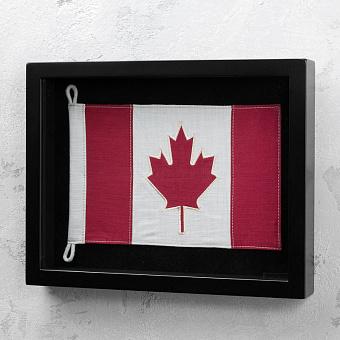 Shadow Box Flag Canada Mini