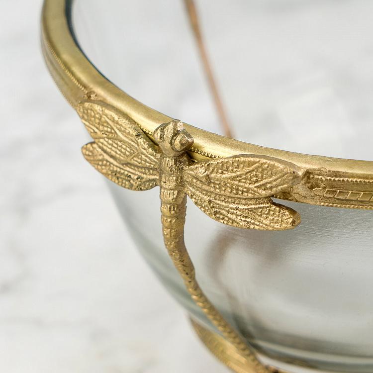 Стеклянная пиала Стрекоза Dragonfly Glass Bowl