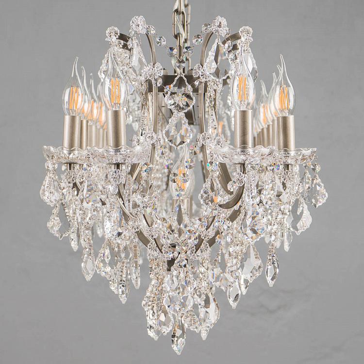 Прямоугольная Хрустальная люстра, L Crystal Rectangle Chandelier Large