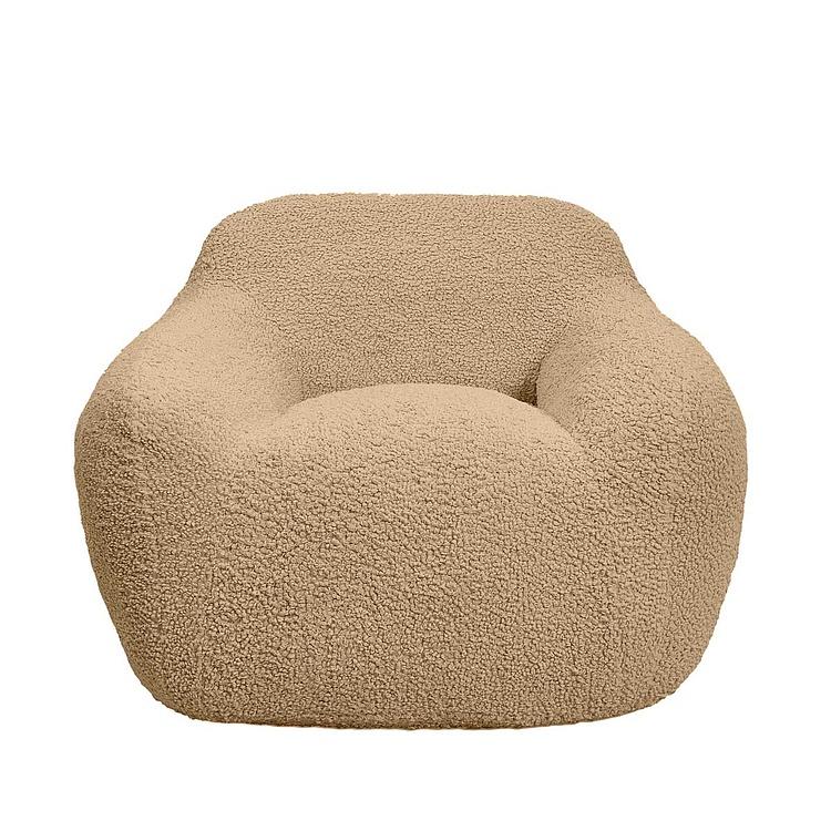 Кресло Snuggy Chair искусственный мех Shearling Natural - ракурс 2