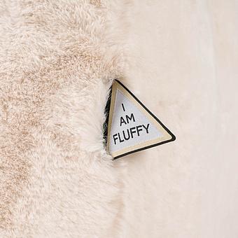 Кресло Lomfy Chair искусственный мех Big Bear Cream - ракурс 8