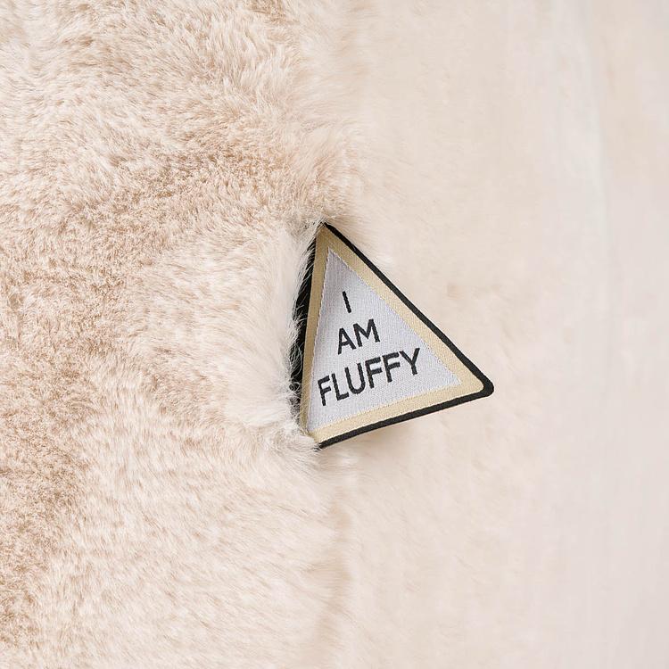 Кресло Lomfy Chair искусственный мех Big Bear Cream - ракурс 8