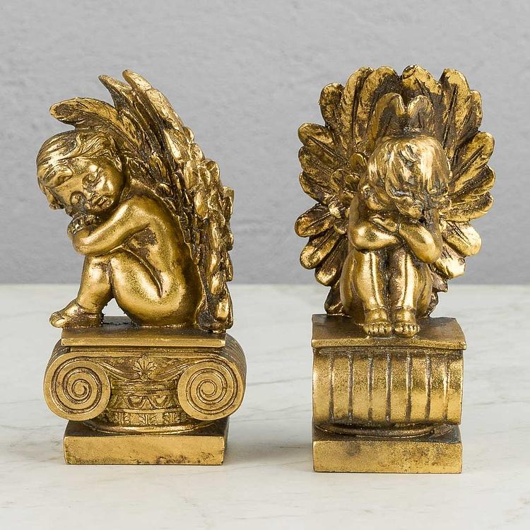 Набор из двух держателей для книг Ангелы Bookend Angels