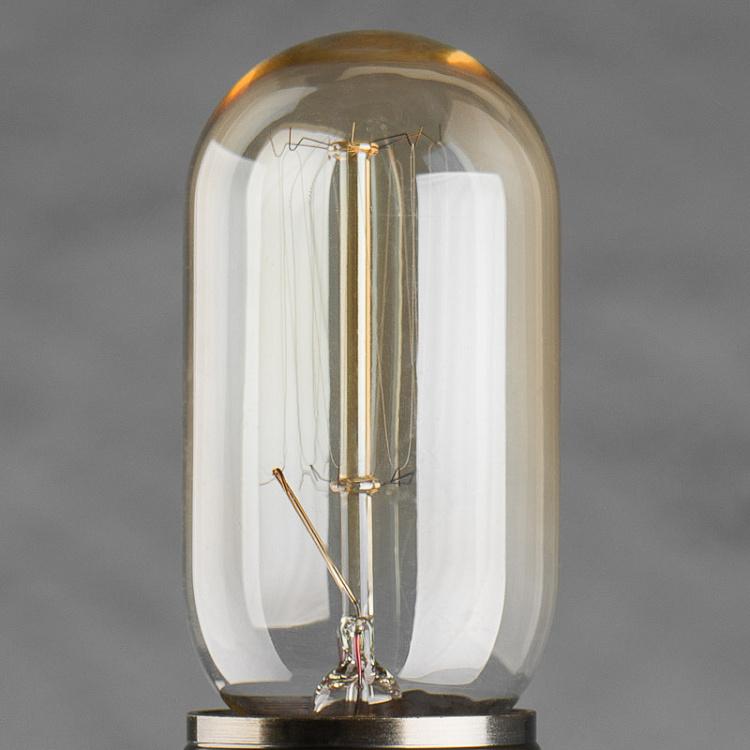 Лампа накаливания Эдисон Скрэтч E27 40 Вт, золотая колба Edison Tube Gold Scratch E27 40W