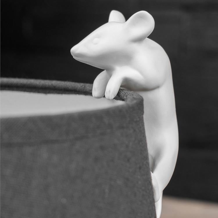 Фарфоровая фигурка Мышь Hanging Porcelain Mouse