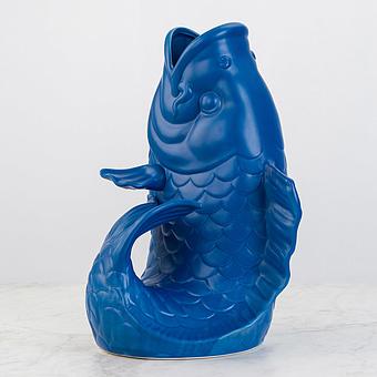 Blubb Mat Blue Vase