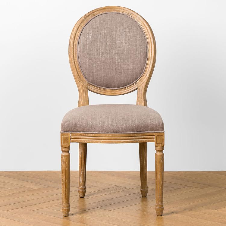 Стул Jean-Paul 2 Chair, Oak Sandwashed полиэстер Linen Stone - ракурс 2