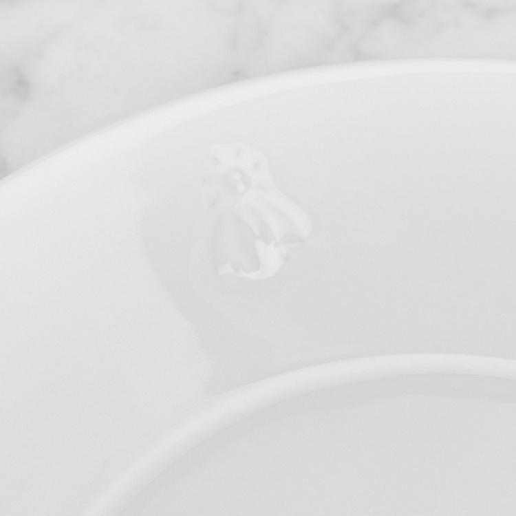 Сервировочная тарелка Пчёлы Abeille Ceramic Ecru Serving Plate
