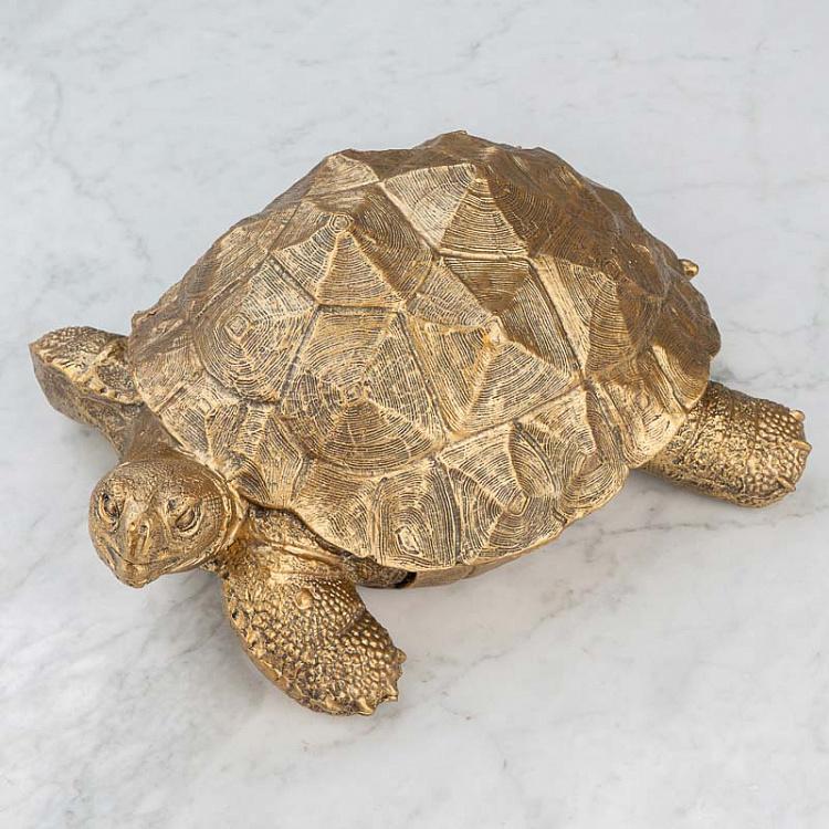 Antique Gold Turtle