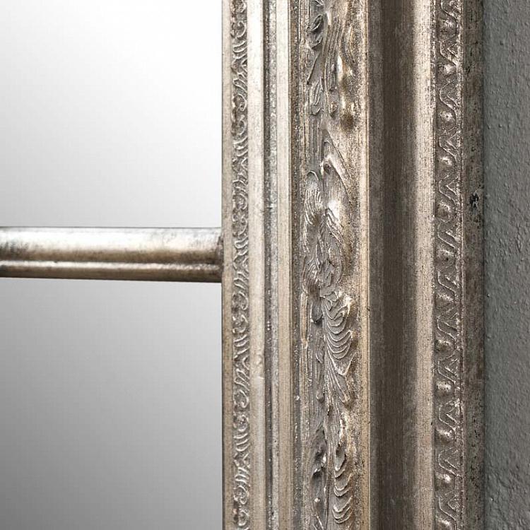 Зеркало Антик с серебряной решеткой Silver Antique Mirror