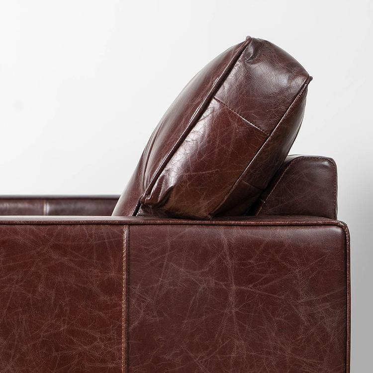 Раскладной двухместный кожаный диван-кровать Виконт Уильям Люкс Viscount William 2 Sleeper Lux Leather