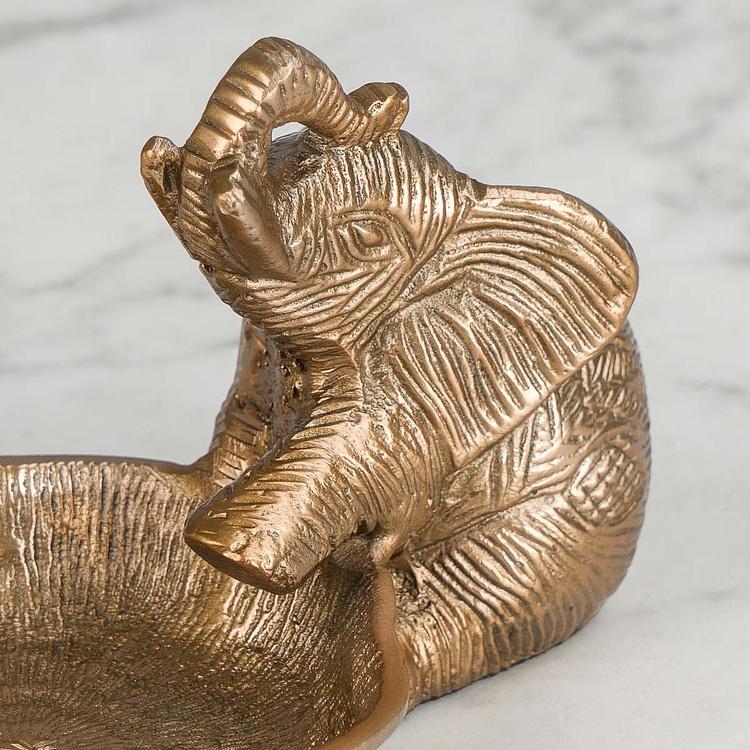 Подставка для мелочей Слон у водопоя Elephant Trinket Tray