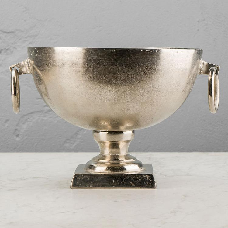 Ведро для льда серебряного цвета Champagne Bowl Silver