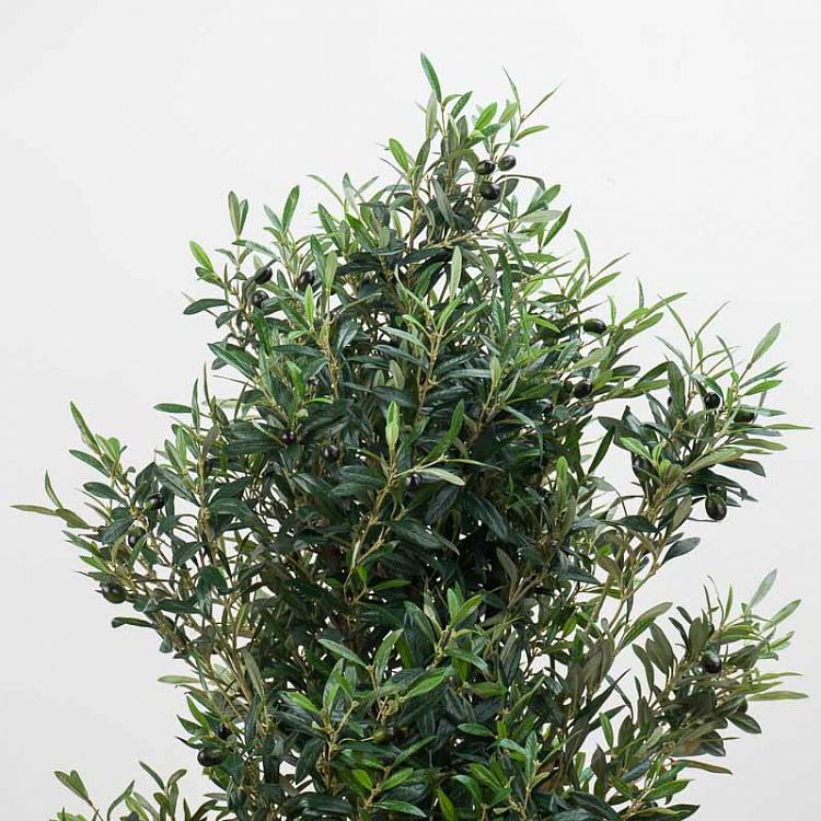 Искусственная олива Твист с плодами, M Twist Olive With Fruits 140 cm