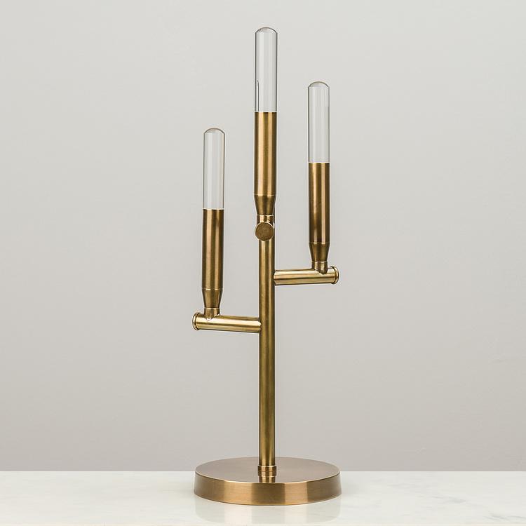 Настольная лампа в виде золотого канделябра Golden Candelabrum Table Lamp